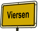 Ortsschild Viersen